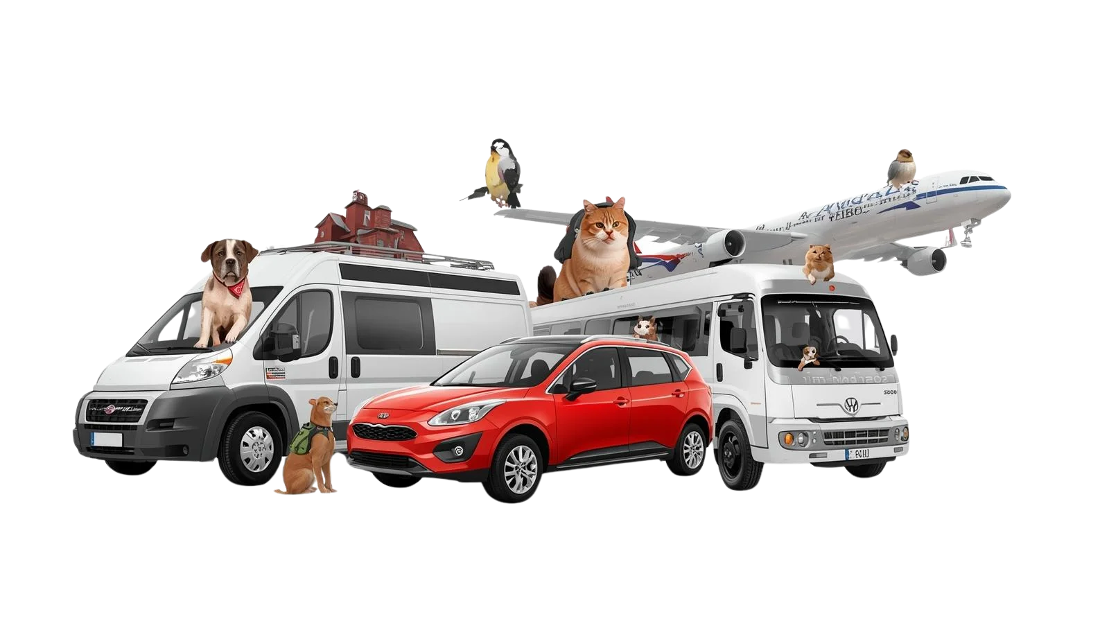 Mudanzas con mascotas plan de viaje