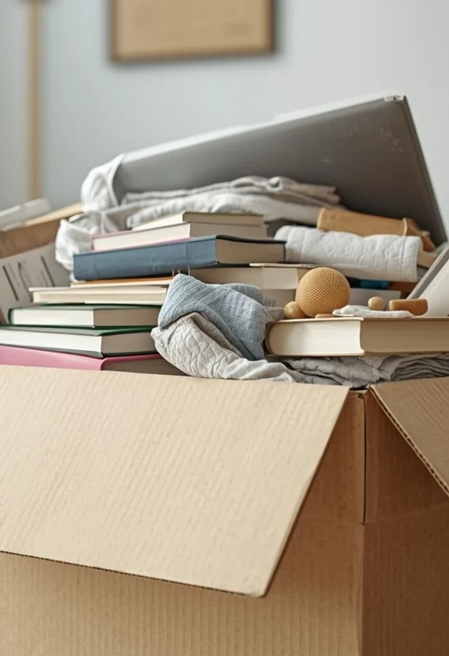 Errores en las mudanzas cajas demasiado llenas