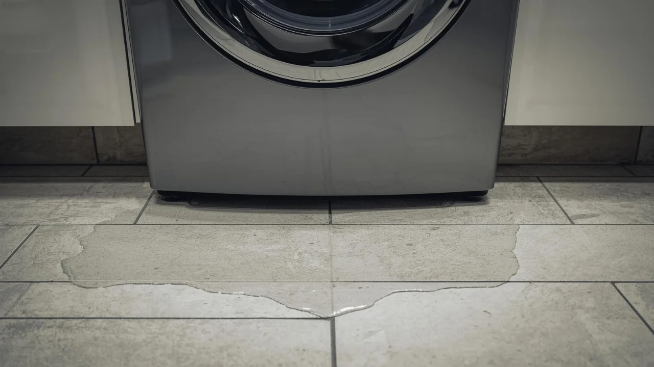 Errores en las mudanzas no vaciar el agua de la lavadora