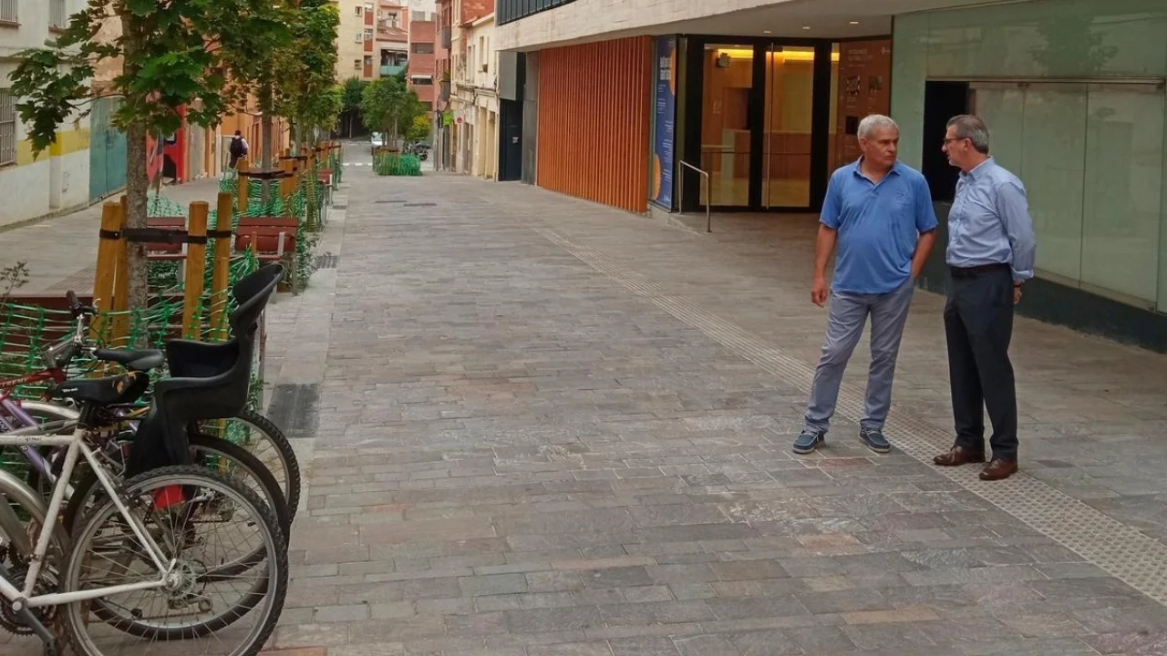 la avenida Josep Anselm Clavé de Sant Cugat