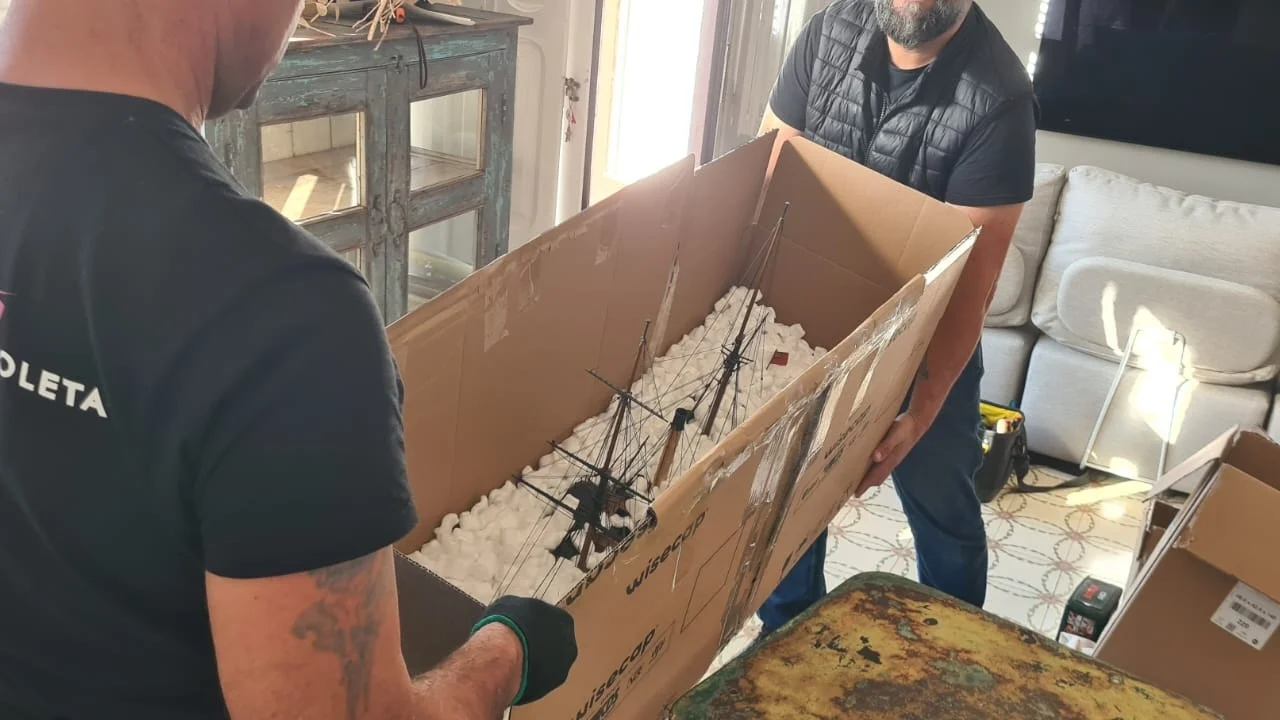 Mudanzas de Barcelona a Girona embalaje profesional