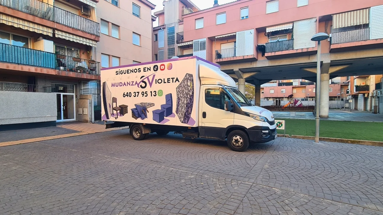 Camión para mudanzas