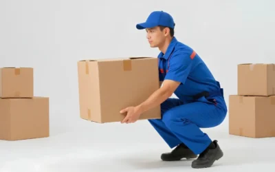 Cómo levantar cajas pesadas sin lesionarte la espalda